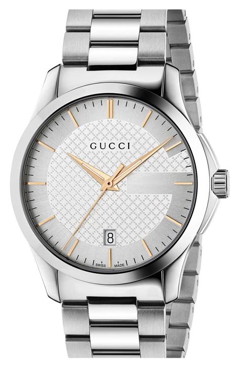 white gucci watch men's|Gucci g timeless 38mm.